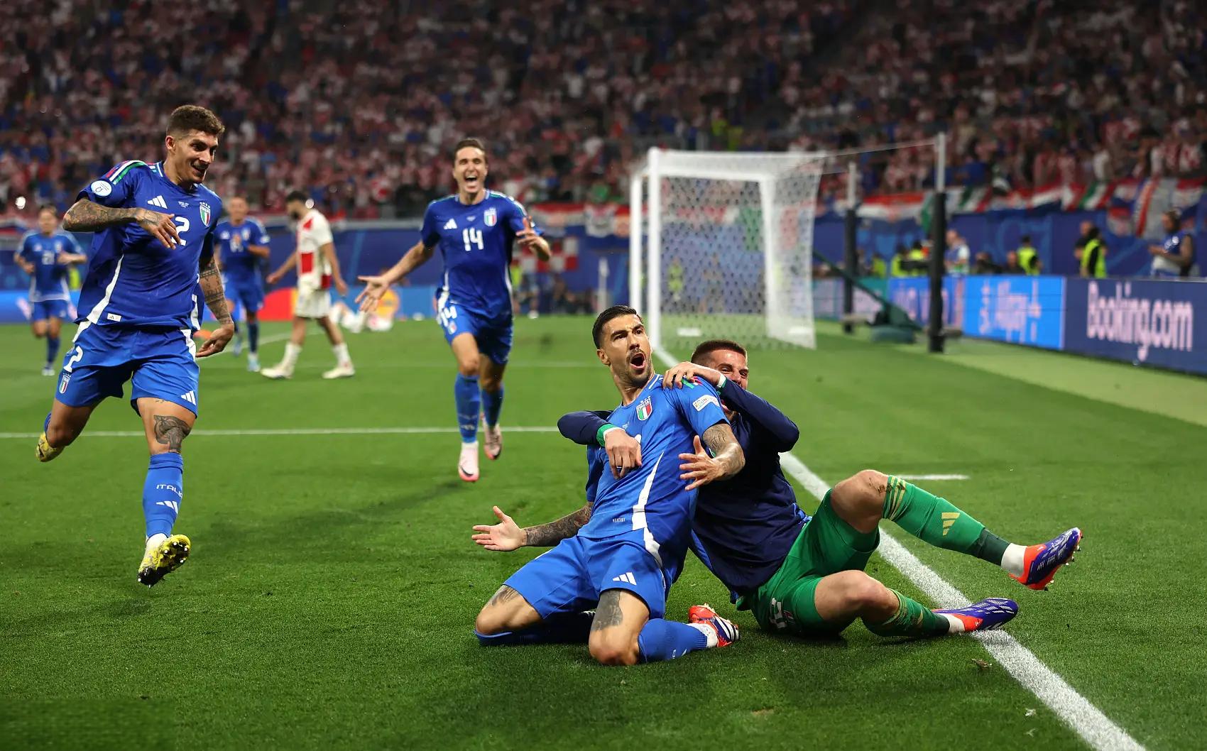 意大利全主力出战，轻松淘汰克罗地亚的简单介绍